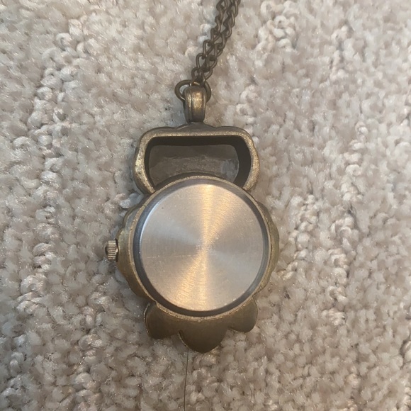 3 for $20💎Owl clock necklace - Picture 3 of 6